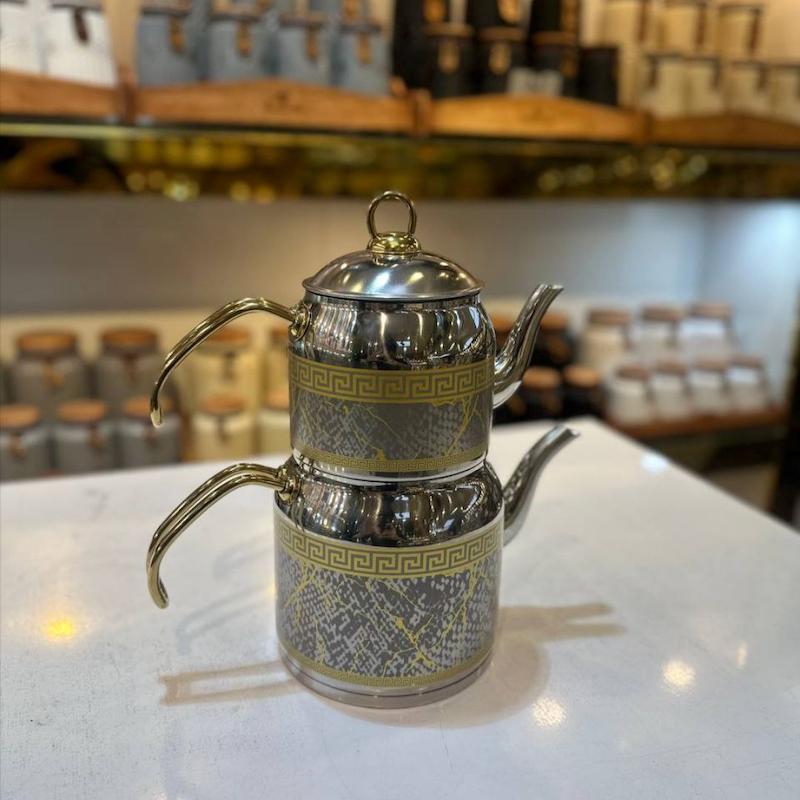 کتری قوری تمام استیل زیو