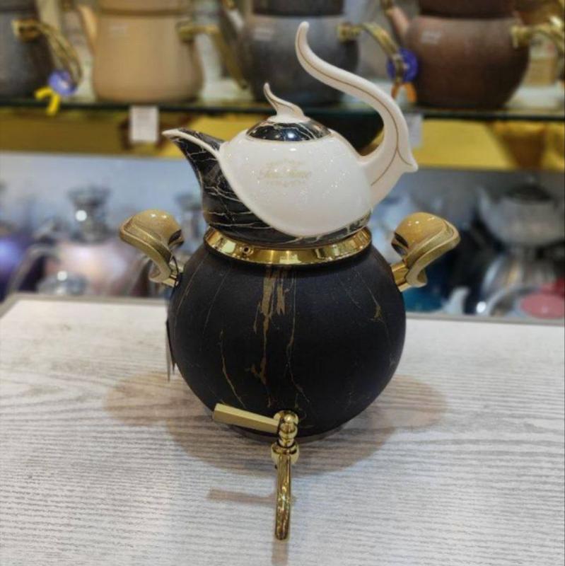 کتری قوری کروپ ست مشکی