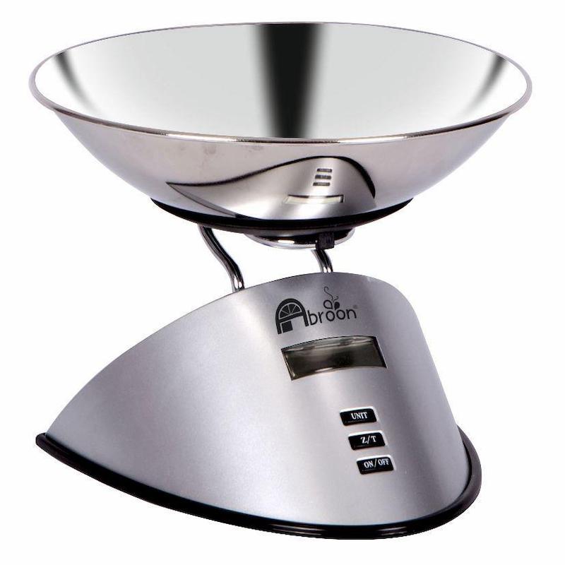 ترازوی آشپزخانه نقره ای 5 کیلویی کمری