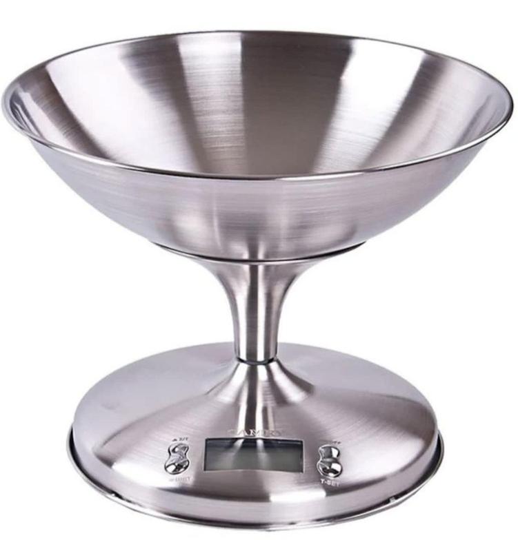 ترازوی آشپزخانه تمام استیل 5 کیلویی کمری