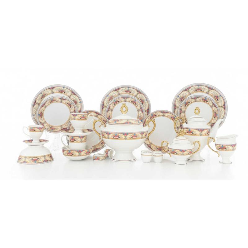 سرویس چینی 18نفره غذاخوری برند باواریا آلمان