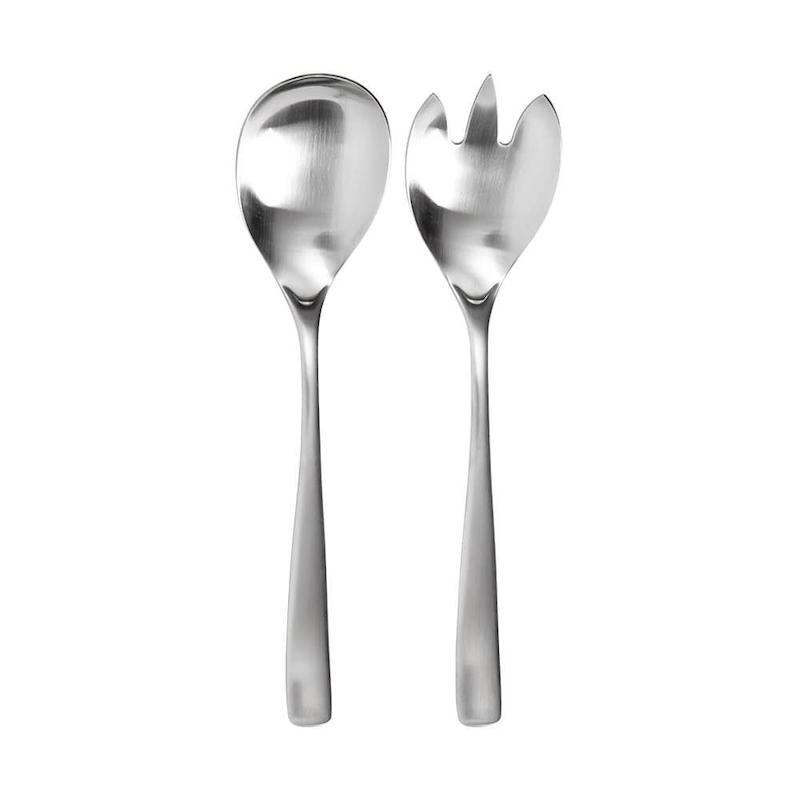 قاشق و چنگال سرو سالاد بنتاتی Bentati طرح (1612) مدل BN1920