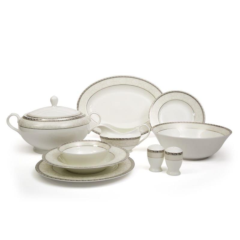 سرویس غذاخوری 32 پارچه بنتاتی Bentati منیزیوم پور سلین مدل BN1859