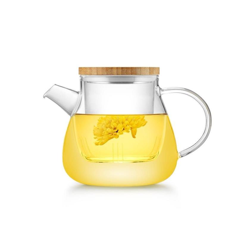 قوری شیشه ای بنتاتی Bentati صافی دار 600 میل مدل BN1682