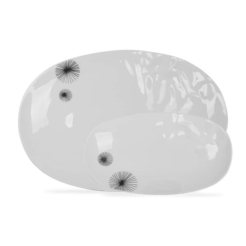 ظرف پذیرایی بنتاتی Bentati طرح قاصدک ست دو عددی مدل BN1388