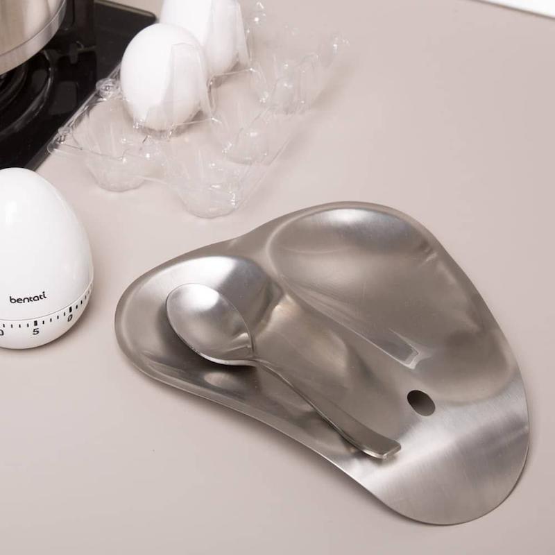زیر قاشقی دوقلو بنتاتی Bentati استیل مدل BN1105