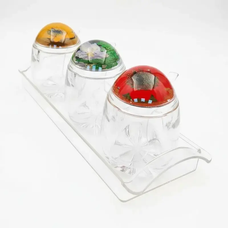 مربا خوری گل و زنبور 4پارچه کد محصول 1404077