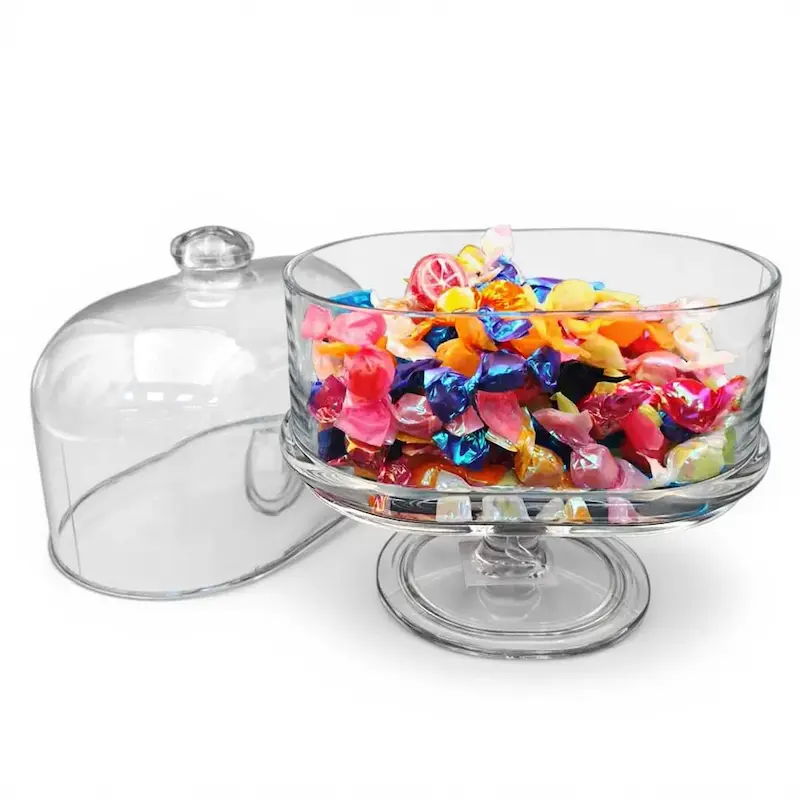 شکلات خوری بیضی پایه دار کوچک 802 کد محصول 1404130