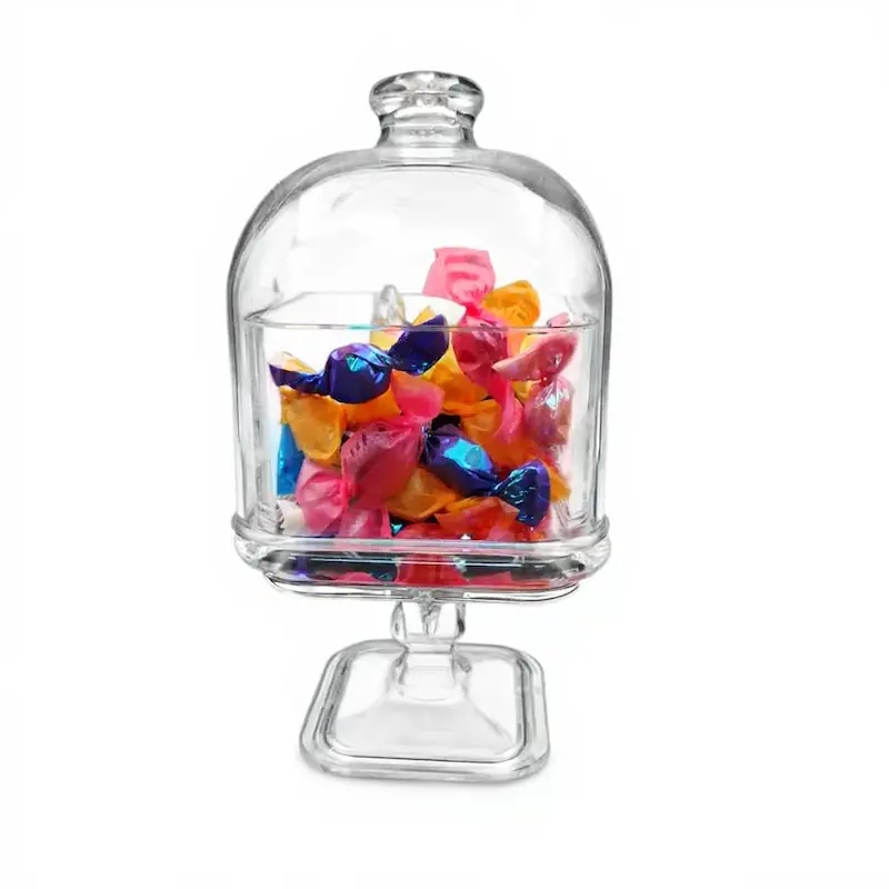 شکلات خوری مربع پایه دار کوچک 602 کد محصول 1404135