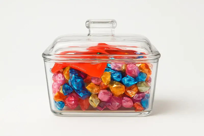 بیسکویت خوری مستطیل متوسط 3220 کد محصول 1404143