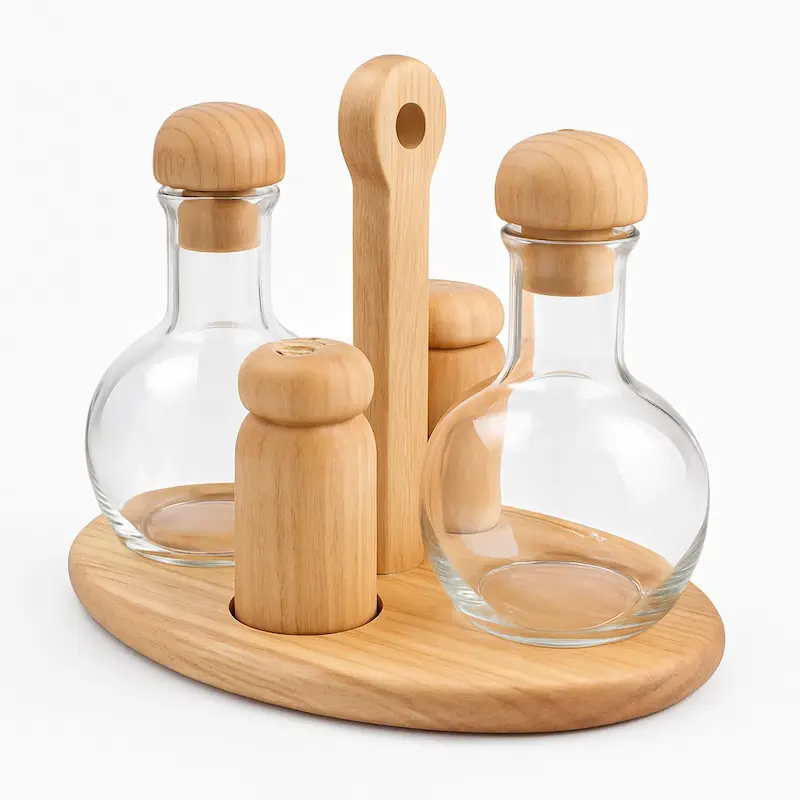 ست چاشنی پایه بیضی کد محصول 1404186