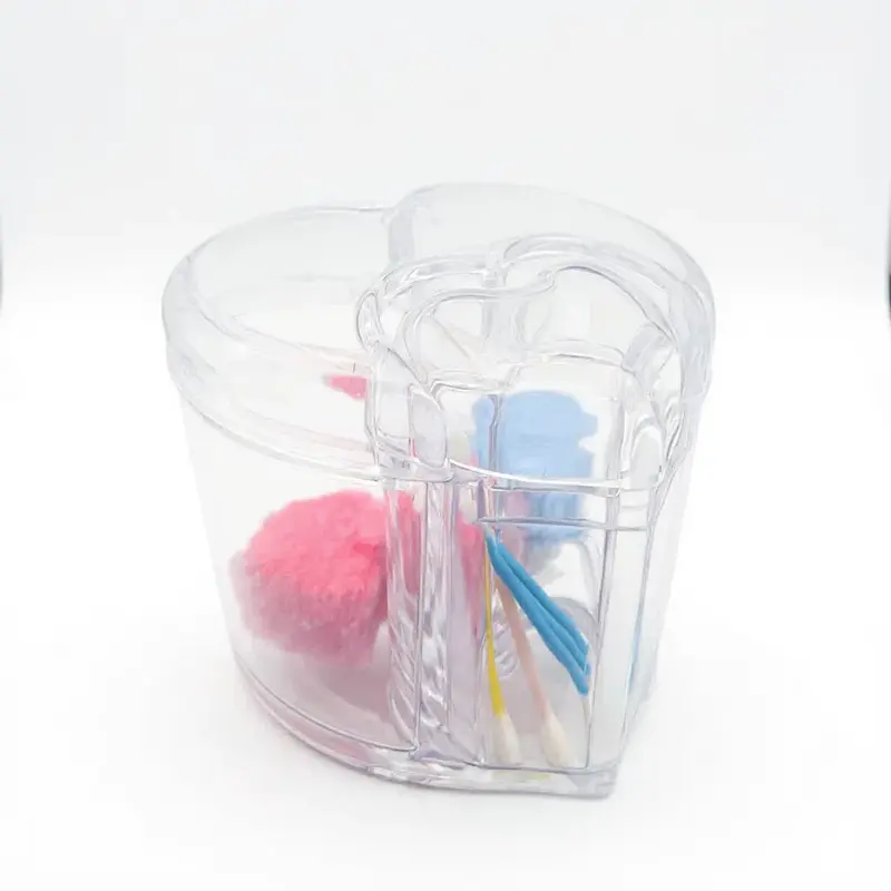 استند پنبه و گوش پاک کن قلبی آکرولیک 7050 کد محصول 1404275