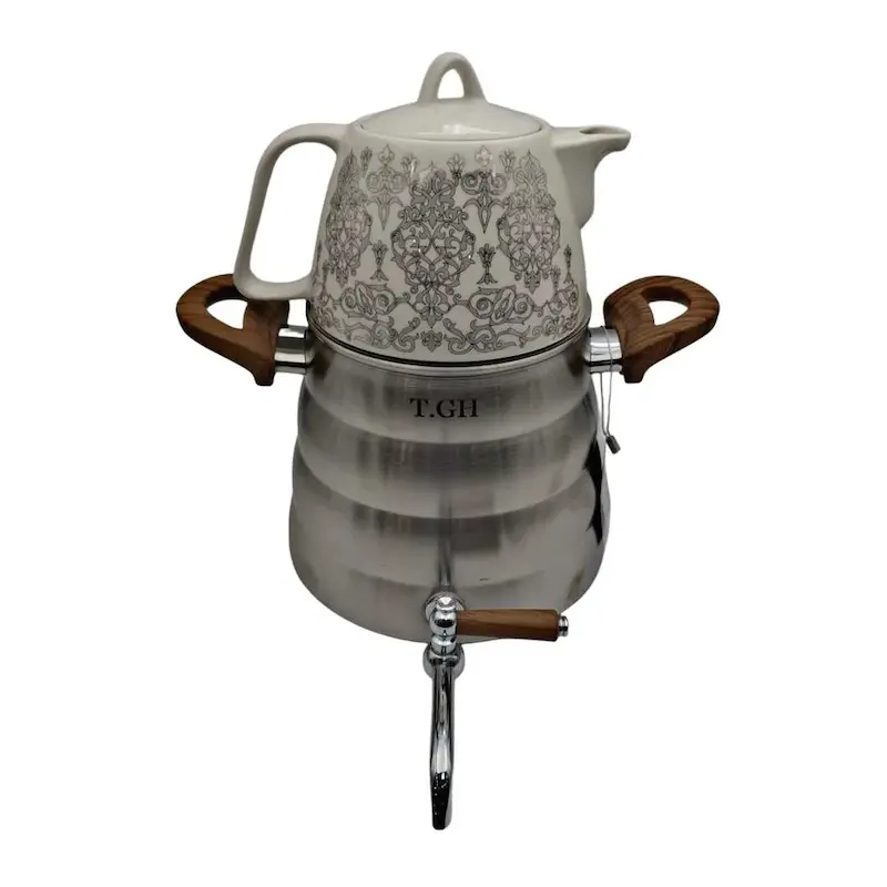 کتری قوری تابناک قیطاسی T.GH کد 8470