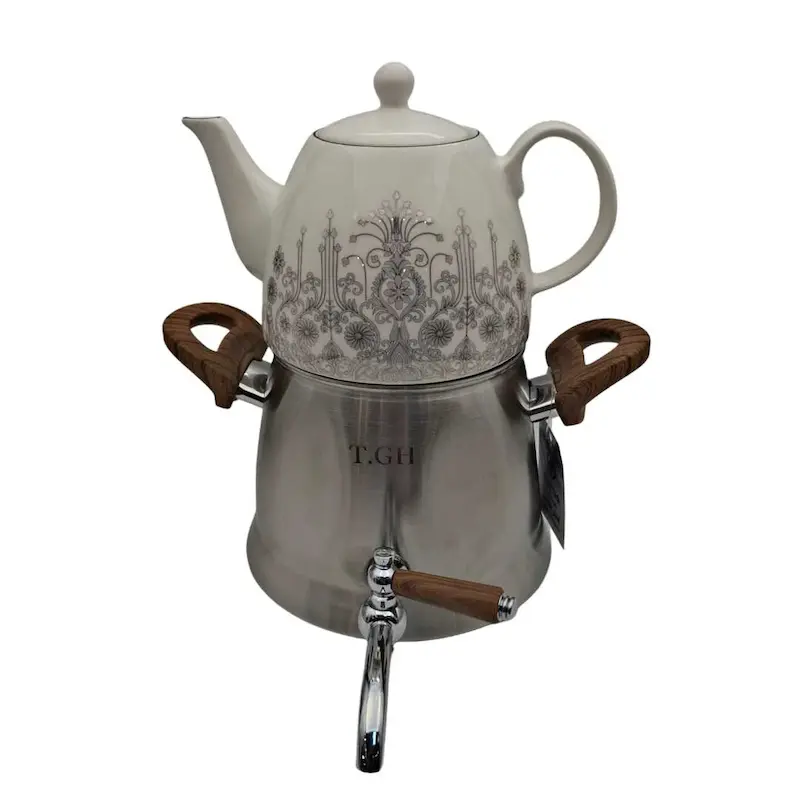 کتری قوری تابناک قیطاسی T.GH کد 3020