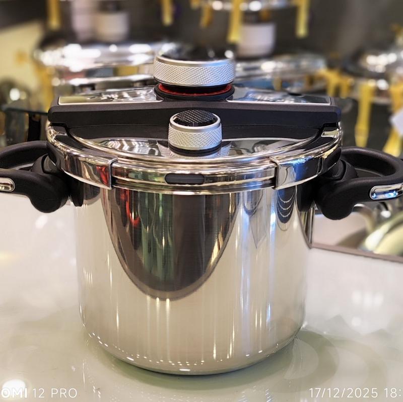 زودپز استیل وگاتی ایتالیا 7 لیتر سنسوردار