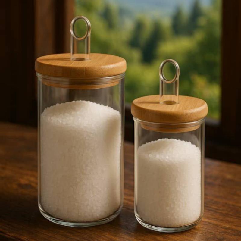 شکرپاش پیرکس درب چوبی 