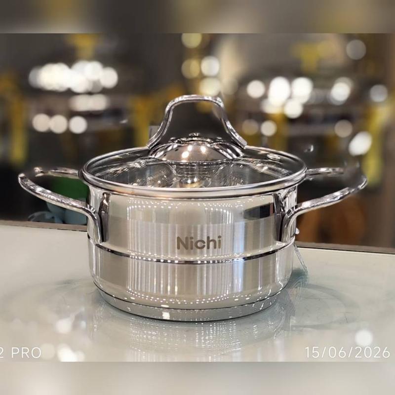 قابلمه تک استیل سایز 16 نیچی
