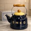 کتری تک لعابی اسمگ SMEG رنگ سرمه ای 