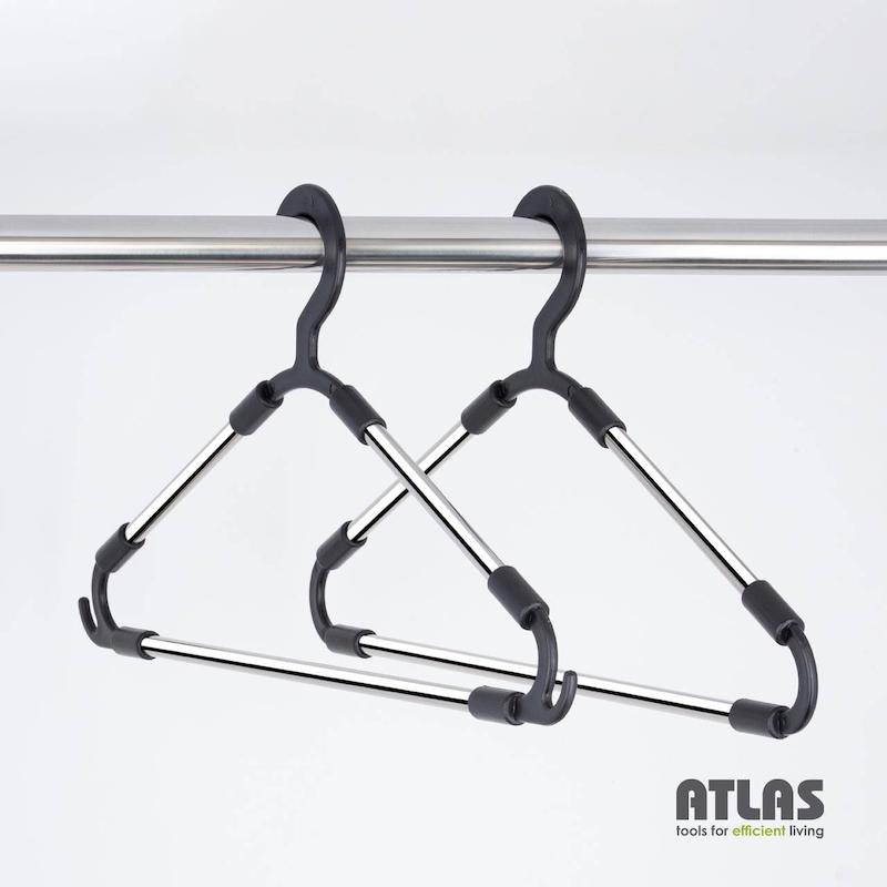 چوب کاور استیل پلاستیک 3 عددی اطلس ATLAS مدل نیلا کد 432