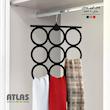 شال آویز مخمل اطلس ATLAS مدل 9 خانه کد 318