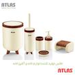 ست 6 تکه مدل سلین طرح چوب اطلس ATLAS کد 622