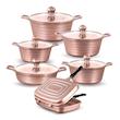 سرویس قابلمه گرانیت 12 پارچه رویال Royal مدل نکسی دو رو گرانیت