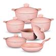 سرویس قابلمه گرانیت 11 پارچه رویال Royal مدل فورج دو رو گرانیت