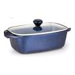 تابه مرغ چدن رویال Royal مدل دو رو گرانیت دایکست مشکی