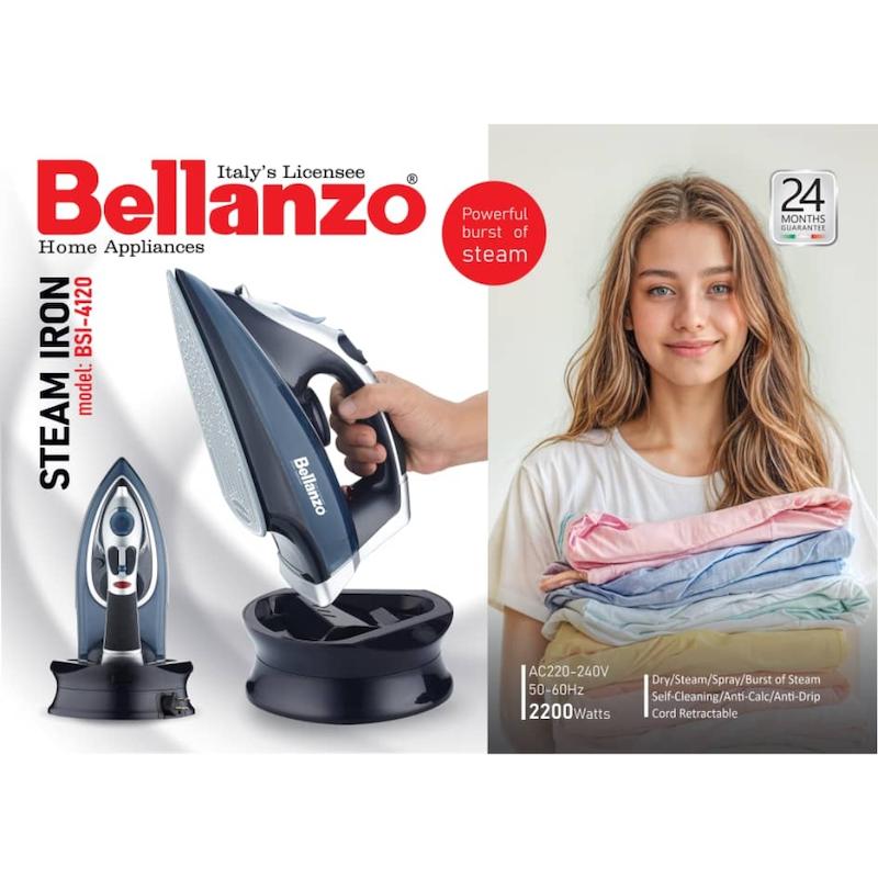 اتو سرامیکی شارژی بلانزو Bellanzo کد BSI-4120