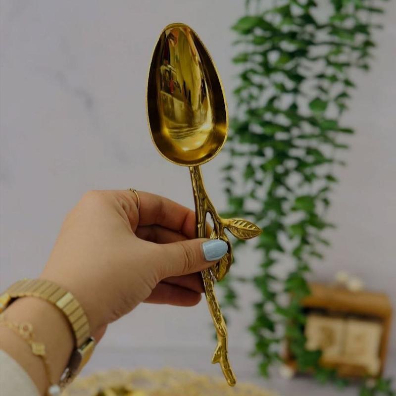 قاشق آجیل مدل شاخه ای
