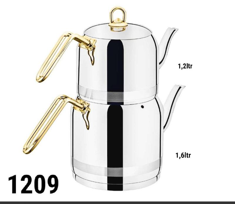 کتری قوری برند اوینسارای ترکیه کد ۱۲۰۹