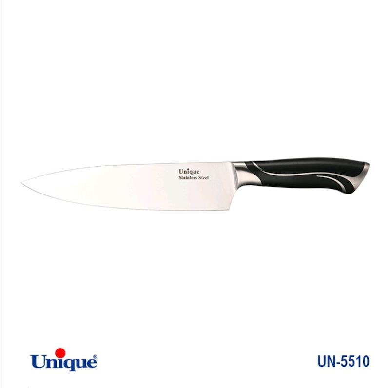 کارد تک آشپزخانه 8 یونیک Unique کد UN-5510 طرح خط دار