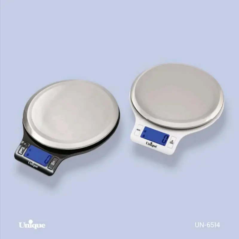 ترازوی آشپزخانه 5 کیلویی گرد یونیک Unique کد UN-6514