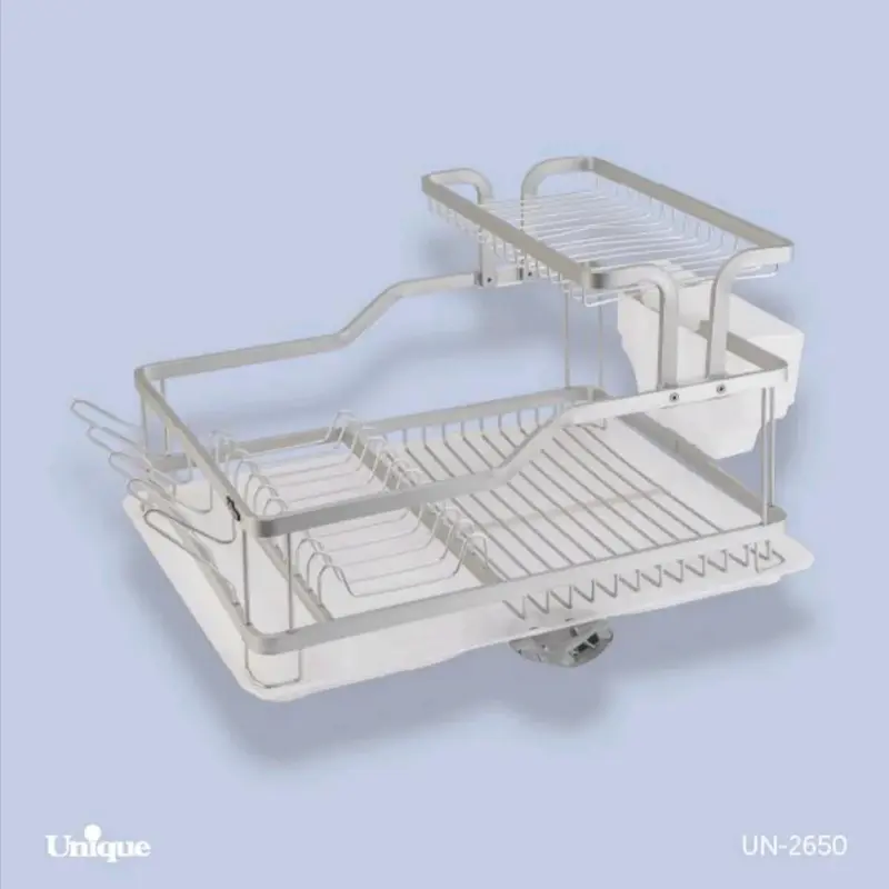 جا ظرفی 1.5 طبقه آلومینیومی یونیک Unique مدل A کد UN-2650-3
