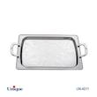 سینی استیل یک میل یونیک Unique بدون پایه کوچک کد UN-4011