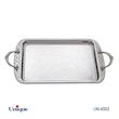 سینی استیل یک میل یونیک Unique بدون پایه بزرگ کد UN-4003