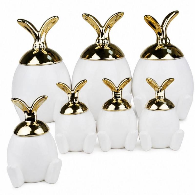 پاسماوری هرمس Hermes مدل خرگوش (لئو) درب طلایی