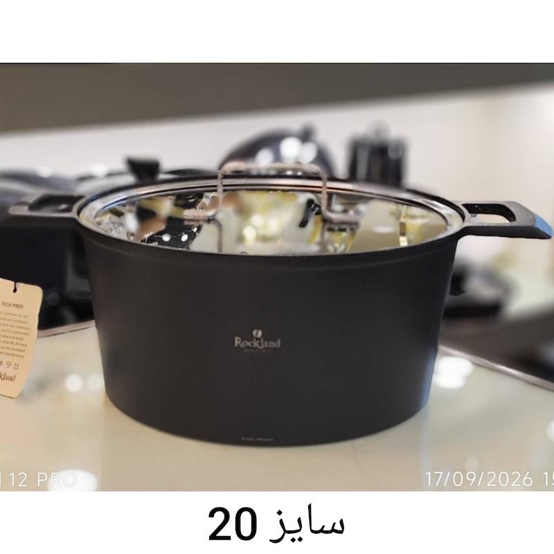 قابلمه چدن تک راکلند مدل جرمنی سایز 20