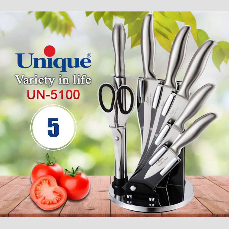 سرویس چاقو 8 پارچه یونیک مدل S کد 5100
