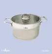 قابلمه تک استیل سایز 28 (فلت) یونیک کد UN-9908