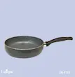 تابه تک دسته سایز 20 کف گرانیت طوسی تیره یونیک کد UN-8118