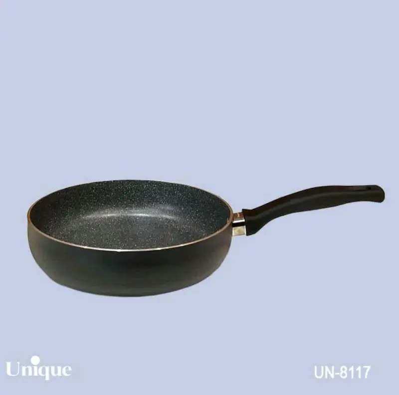 تابه تک دسته سایز 20 کف گرانیت مشکی یونیک کد UN-8117