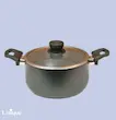 قابلمه تک سایز 28 کف گرانیت طوسی تیره یونیک کد UN-8110