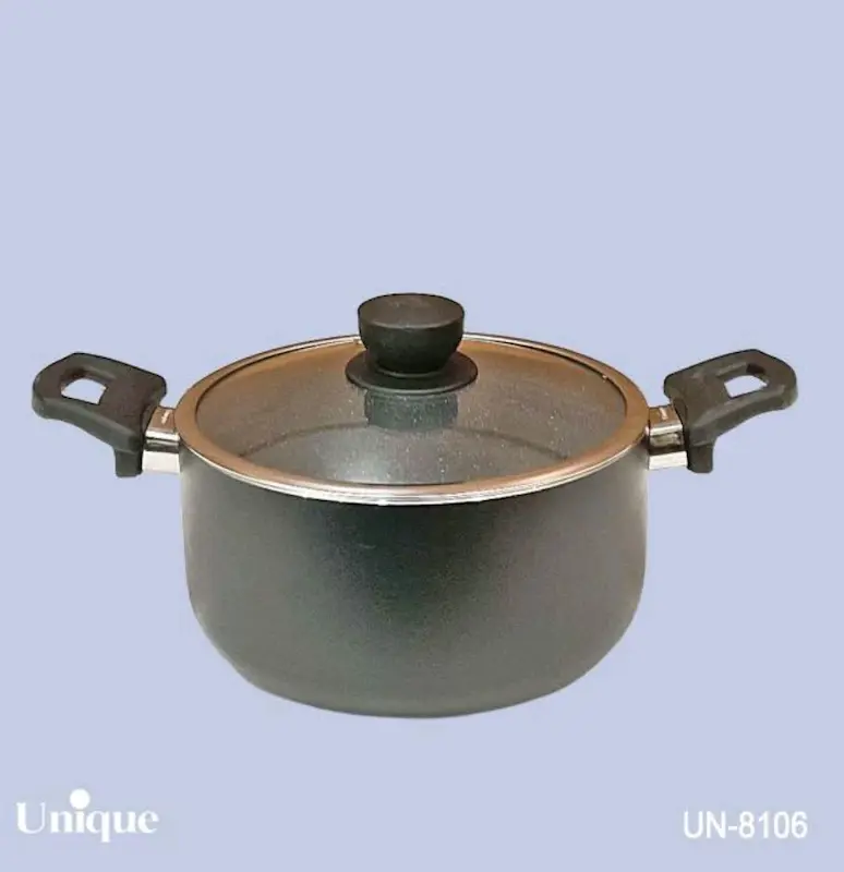 قابلمه تک سایز 20 کف گرانیت طوسی تیره یونیک کد UN-8106
