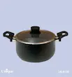 قابلمه تک سایز 20 کف گرانیت مشکی یونیک کد UN-8105