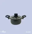 قابلمه تک سایز 14 کف گرانیت طوسی تیره یونیک کد UN-8102