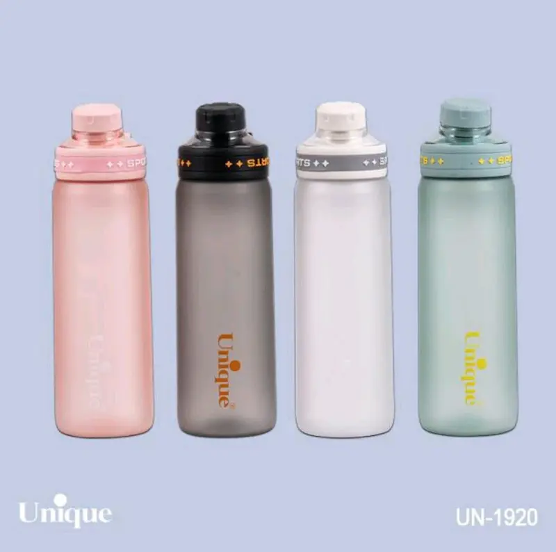 بطری آب پلاستیکی 850میل یونیک کد UN-1920