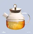 قوری پیرکس 1000میل ضخامت 3میل یونیک کد UN-7977