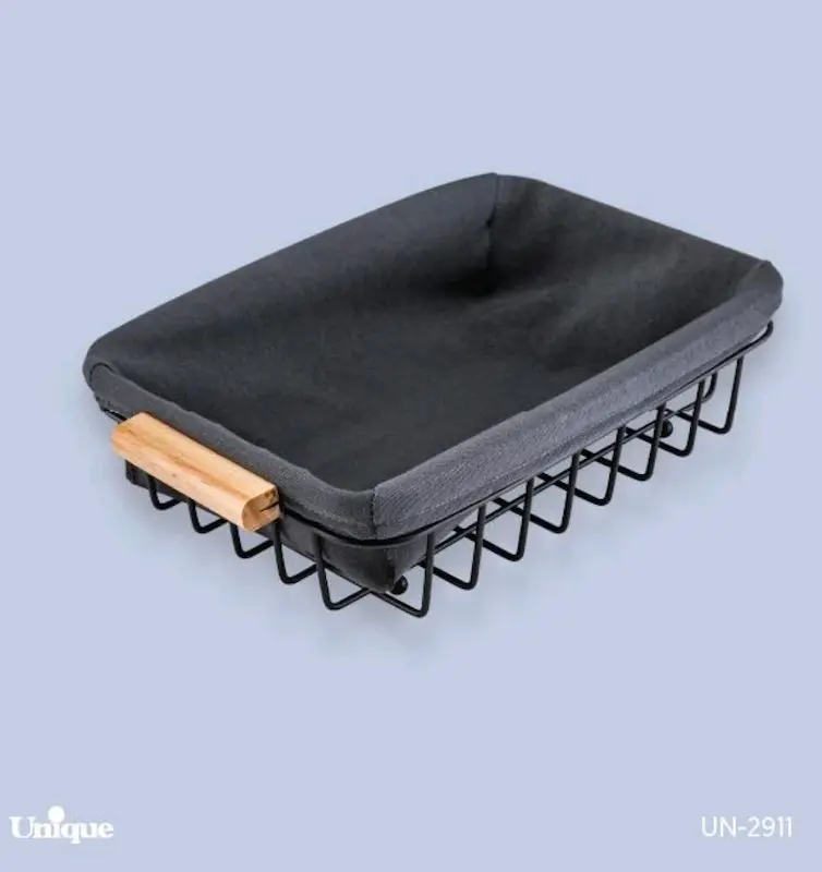 سبد نان کوچک مستطیل پارچه یونیک کد UN-2911