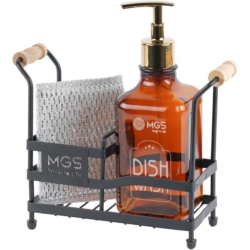 جا مایع شیشه ای استند دار برند MGS